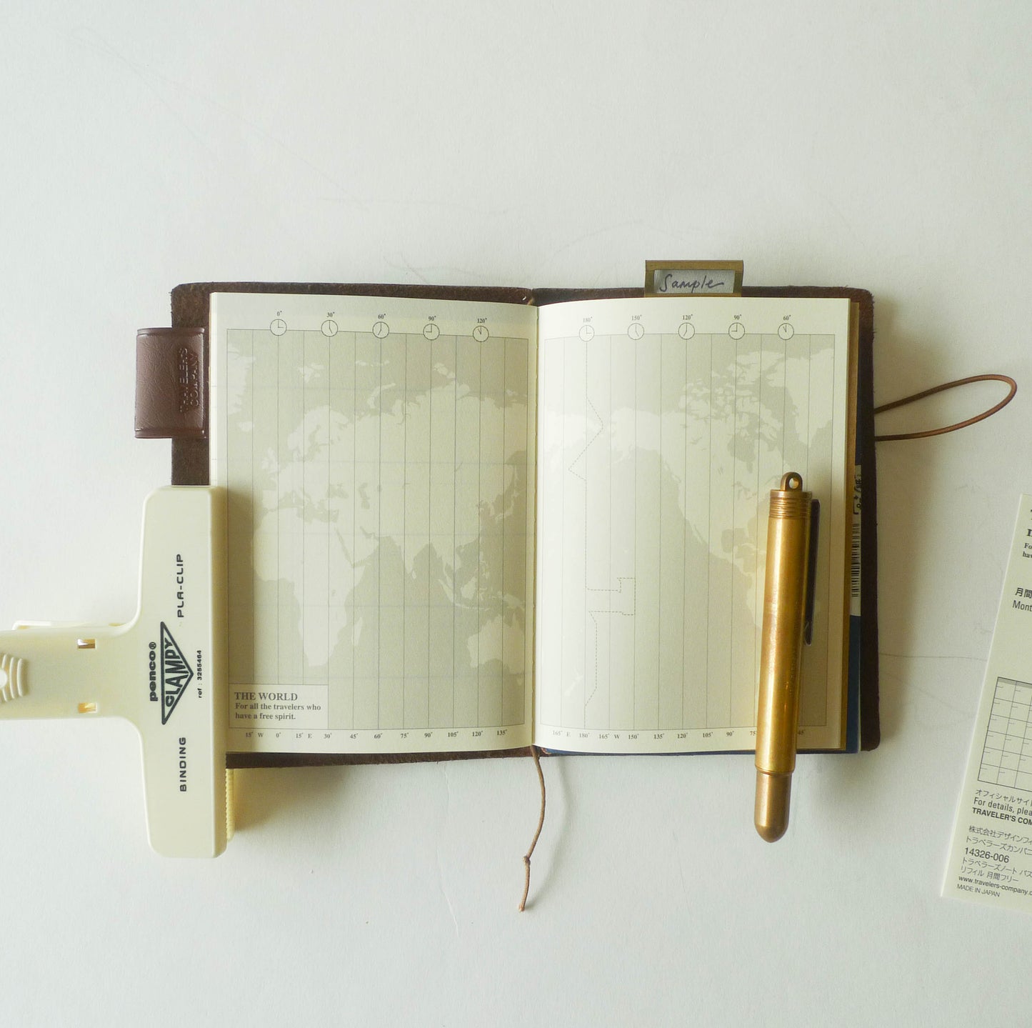 006 Refill Free Diary - Monthly (Passport Size)
