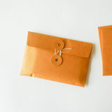Kraft Envelope with Eyelet (Orange)