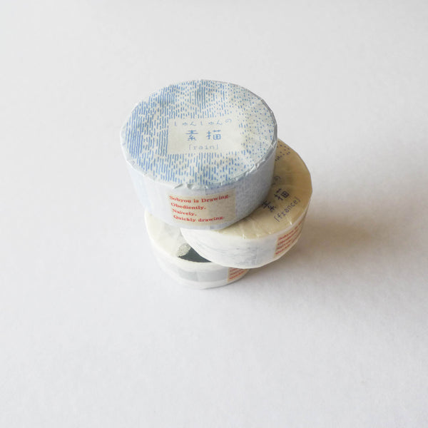 Shunshun x Classiky Washi Tape: Sketches