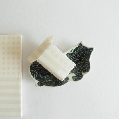 Mizushima: Perforated Memo Pad Dots & Stripes 01