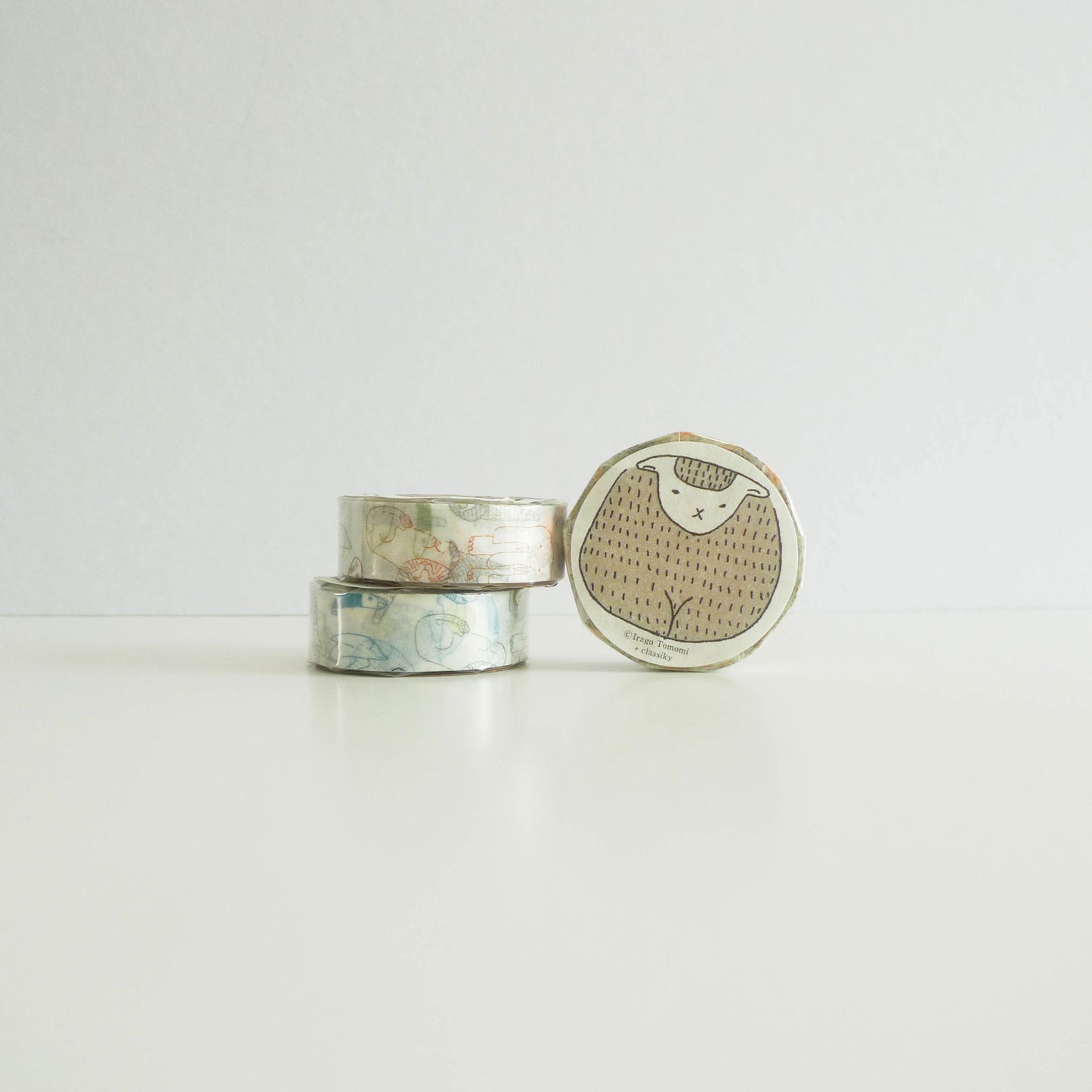 Tomomi Irago x Classiky Washi Tape: Beasts