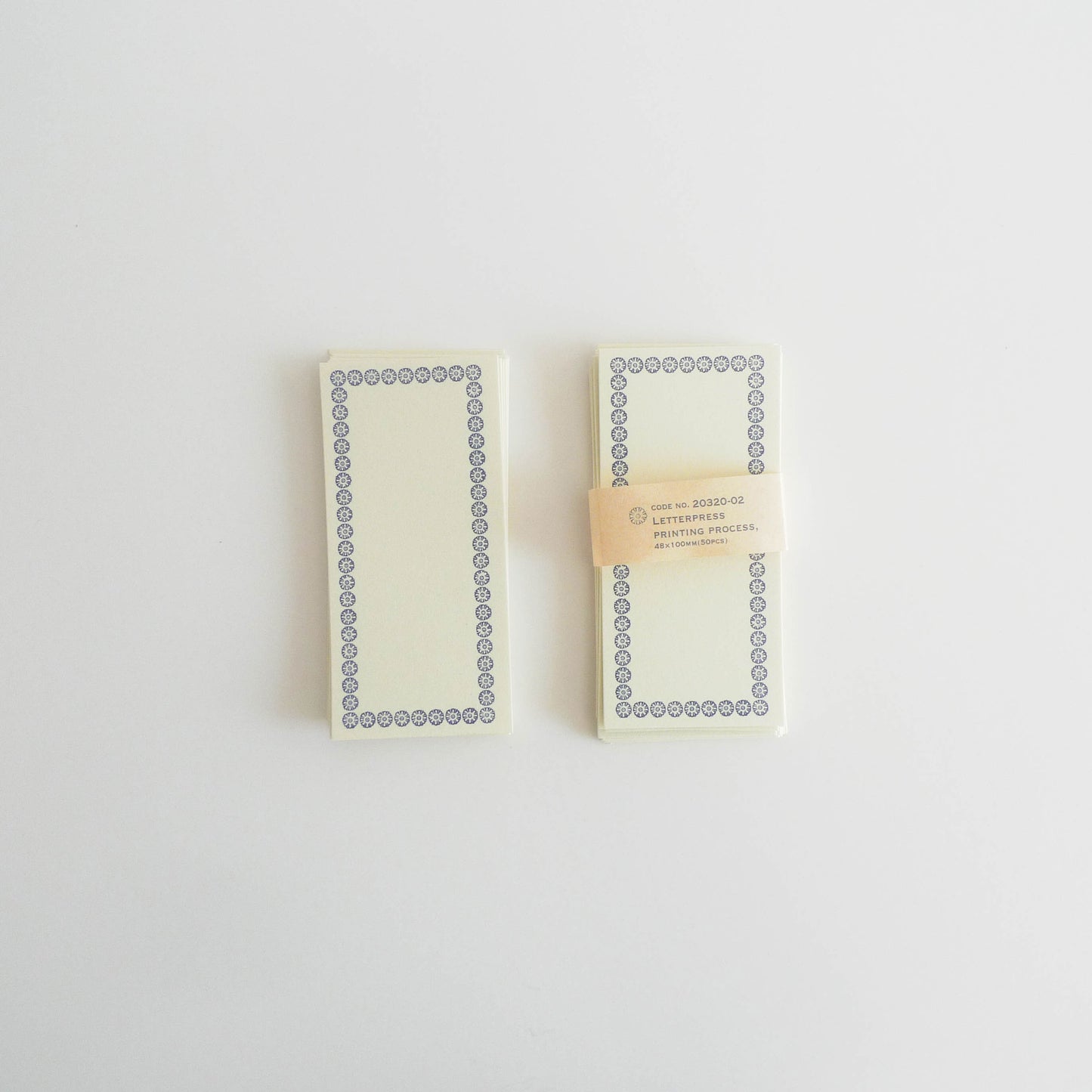 Classiky: Letterpress Memo Card