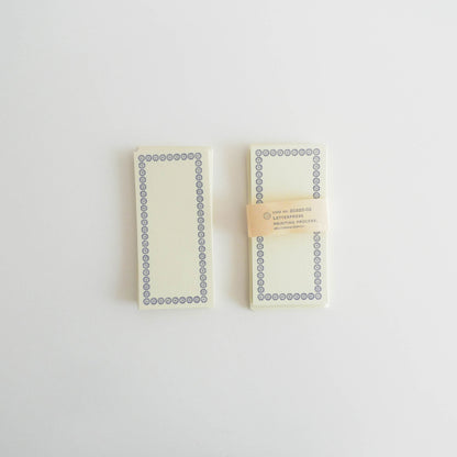 Classiky: Letterpress Memo Card