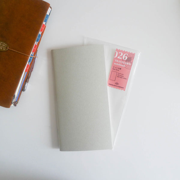 026 Refill Dot Grid Notebook (Regular Size)