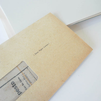 Tabiyo: “Dear Paper Lovers” Paper Pad