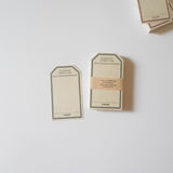 Classiky: Letterpress Tag Card