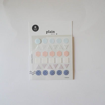 Suatelier: Gridded Geometric Stickers