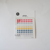 Suatelier: Plain Geometric Stickers (XS)