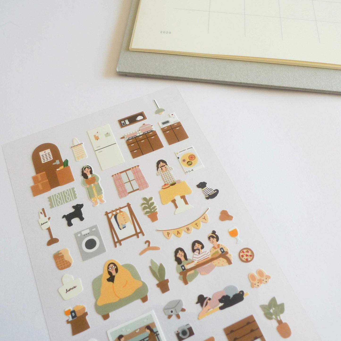 Suatelier Stickers: Vlog Home