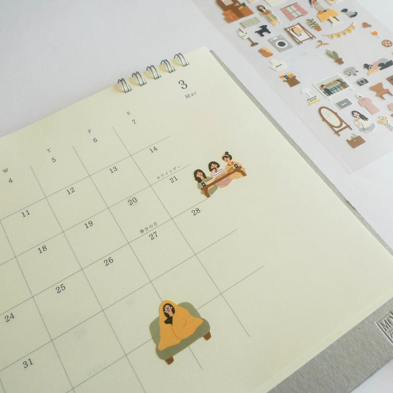 Suatelier Stickers: Vlog Home