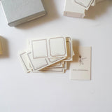 Oeda: Letterpress Label Sticker Box Set