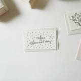 Oeda: Letterpress Greeting Card Set