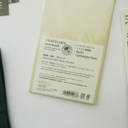 013 Refill Lightweight Paper Notebook (Regular Size)