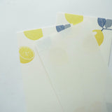 Midori: Letterpress Message Pad (Lemon)