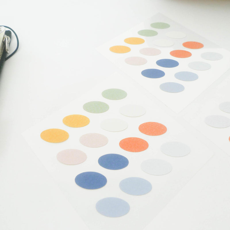 Suatelier: Plain Oval Stickers