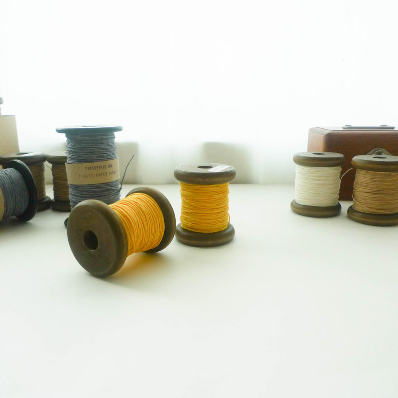 PaperPhine: Strong Paper Twine (Small Bobbins) - Yellow