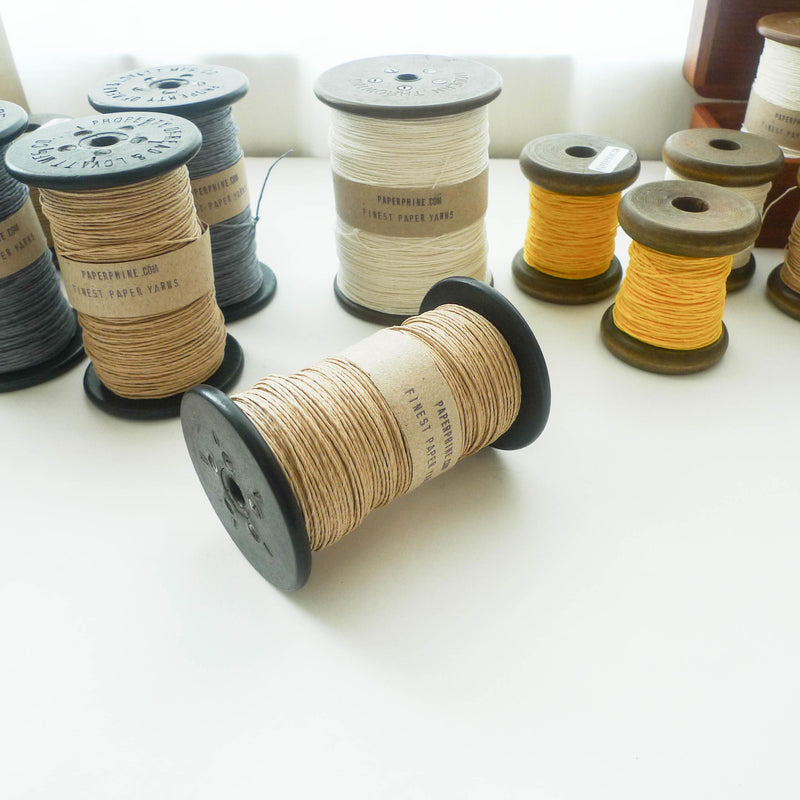 PaperPhine: Strong Paper Twine (Vintage Bobbins) - Natural