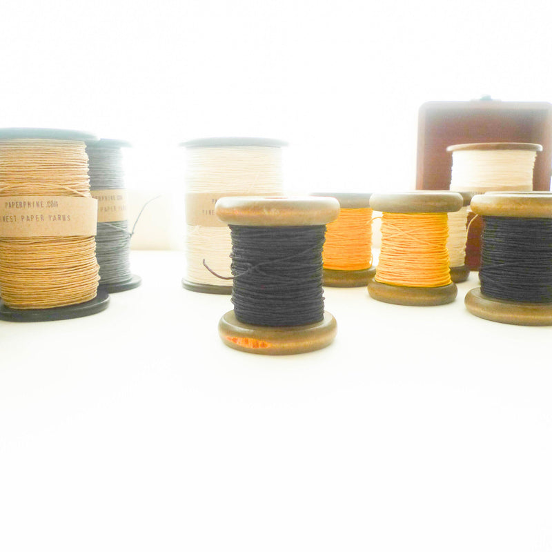 PaperPhine: Strong Paper Twine (Small Bobbins) - Black