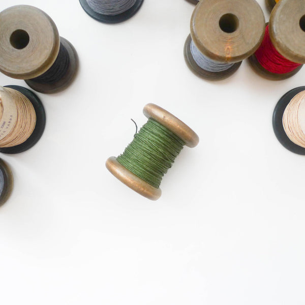 PaperPhine: Strong Paper Twine (Small Bobbins) - Olive