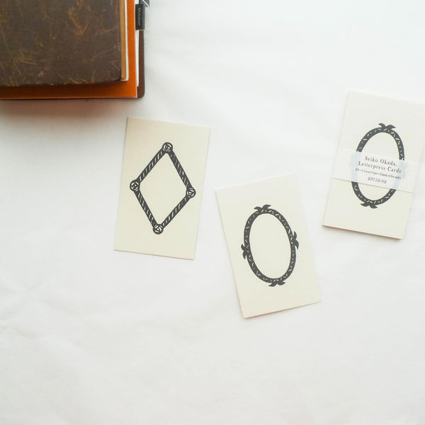 Seiko Okada x Classiky: Letterpress Card [Frame]