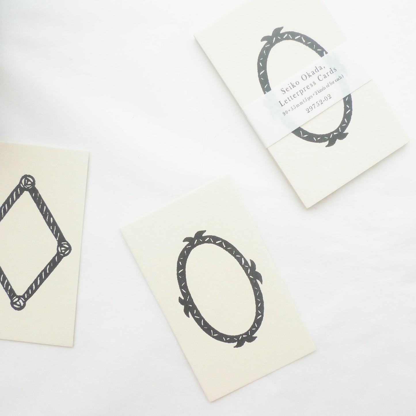 Seiko Okada x Classiky: Letterpress Card [Frame]
