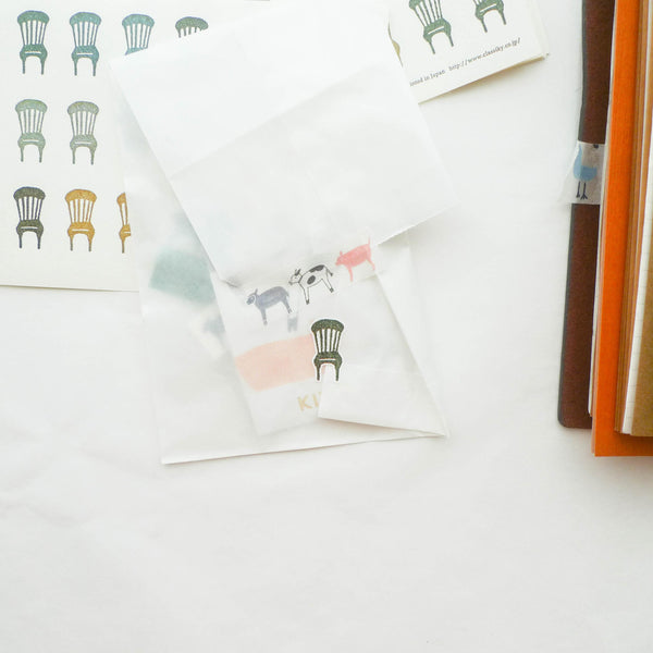 Mihoko Seki x Classiky: Stencil Art Stickers 120 pcs [Chairs]