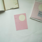 AK: Daily Memo Pad (Circle)