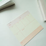 AK: Weekly Memo Pad (Square)