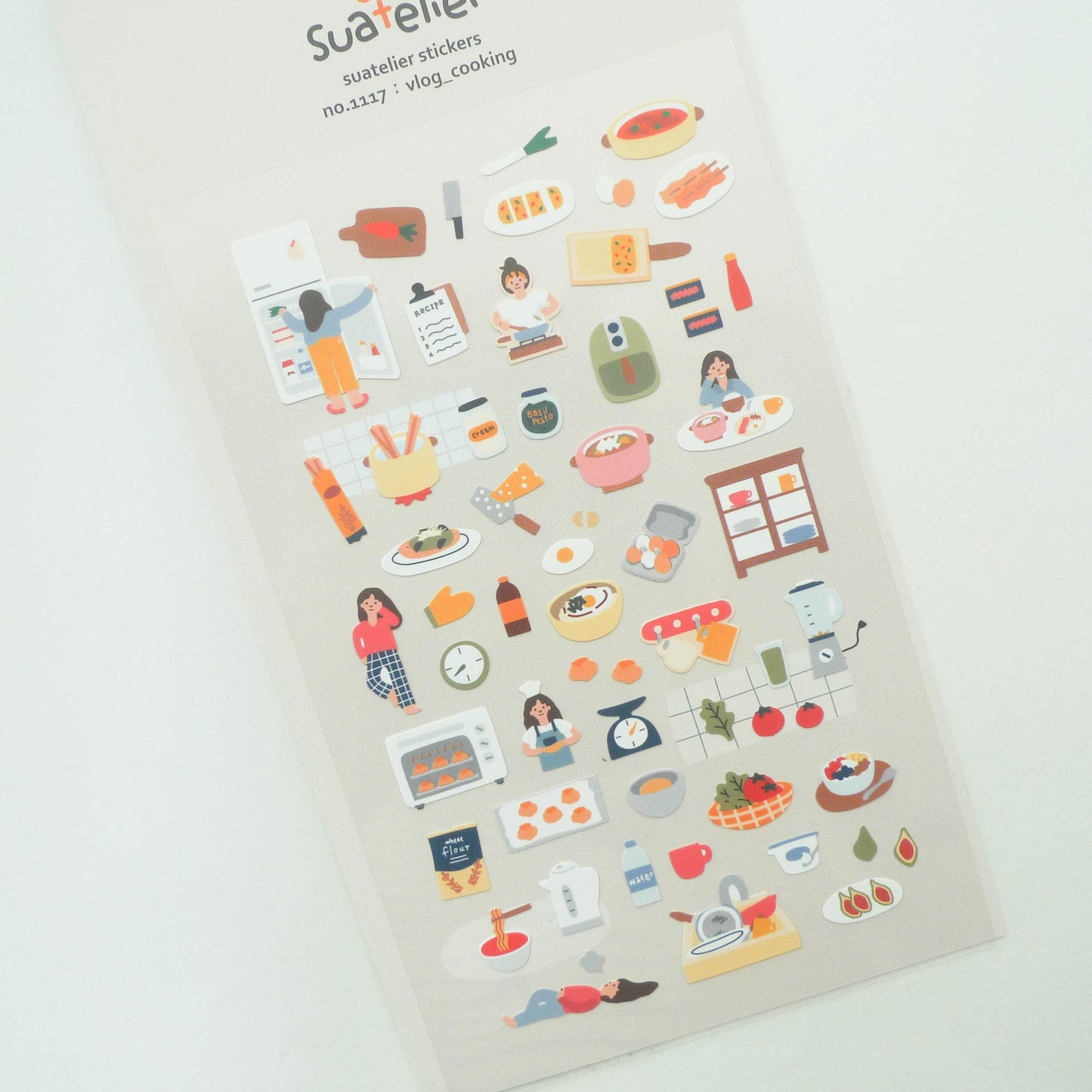 Suatelier Stickers: Vlog Cooking
