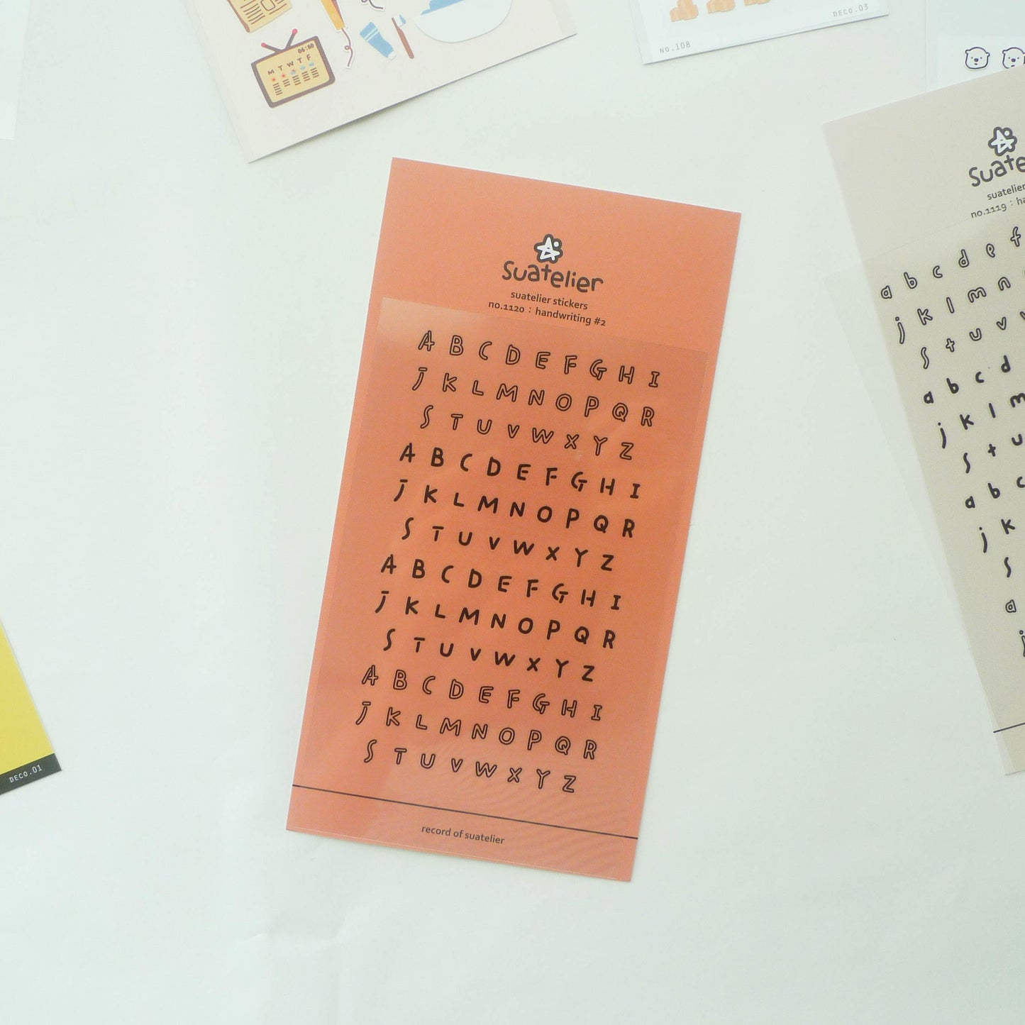 Suatelier Stickers: Handwriting
