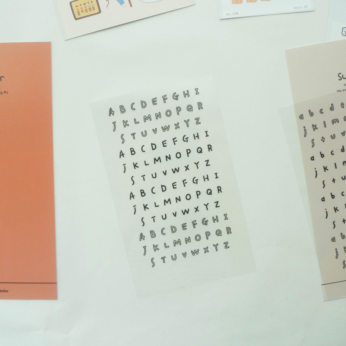 Suatelier Stickers: Handwriting