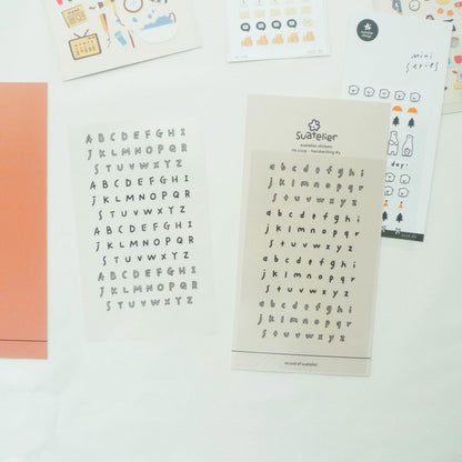 Suatelier Stickers: Handwriting