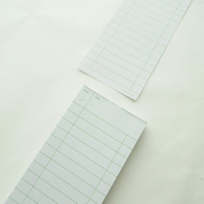 AK: Checklist Memo Pad