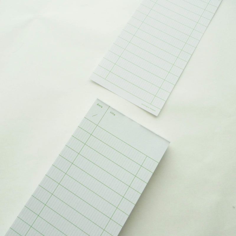 AK: Checklist Memo Pad