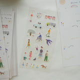 Miki Tamura: Washi Tape Sticker [Downtown]