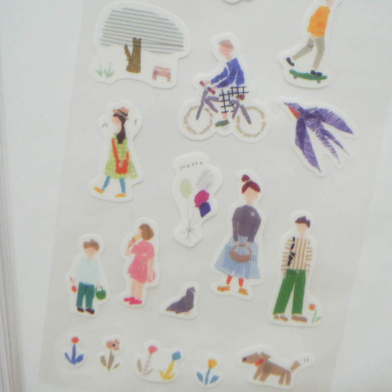 Miki Tamura: Washi Tape Sticker [Downtown]