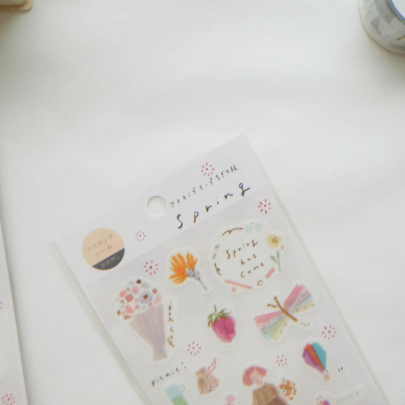 Miki Tamura: Washi Tape Sticker [Spring]