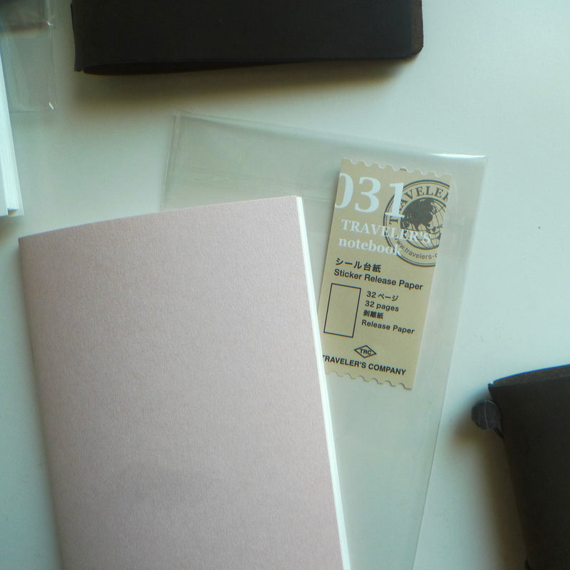 Traveler's Notebook - Regular Size Refill - 031 Sticker Release Paper