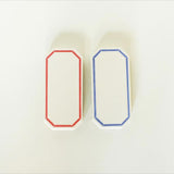 Classiky: Letterpress Memo Card (Octagon)