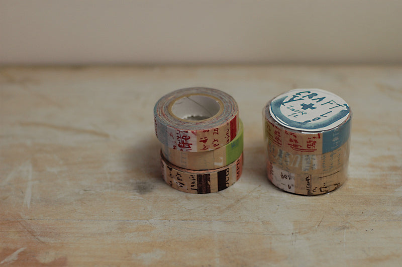 Yoko Inoue x Classiky Washi Tape/ Graffiti A Set of 3