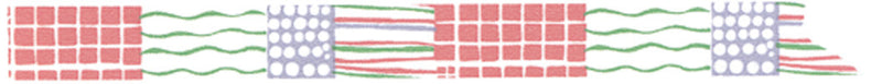 Mihoko Seki x Classiky Washi Tape: Textile 15mm