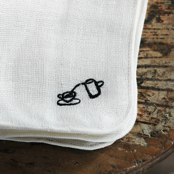 Mitsou x Classiky: Linen Gauze Handkerchief
