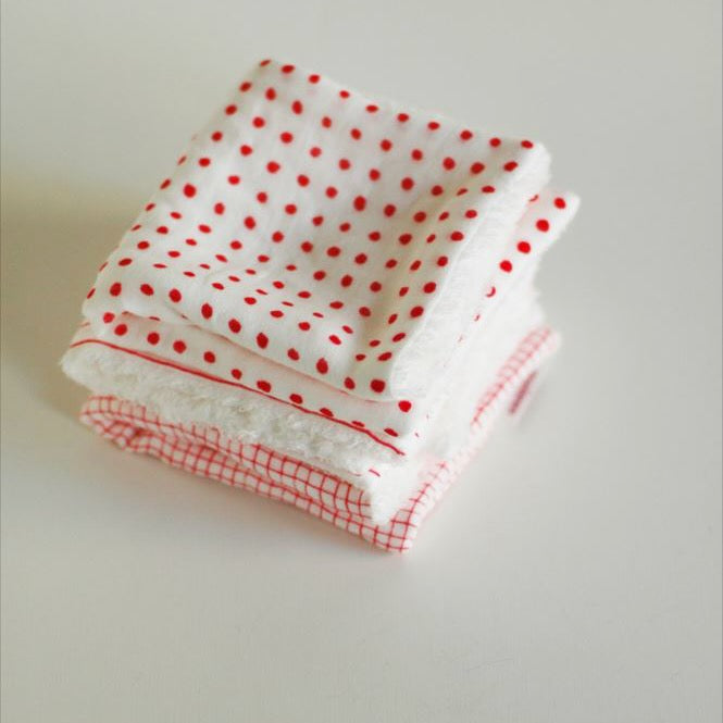 Mitsou x Classiky: Pile Gauze Handkerchief (Regular Size)