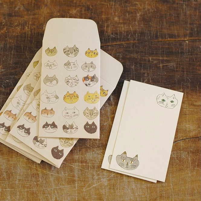 Toranekobonbon x Classiky: Mini Envelope & Card Set (M)