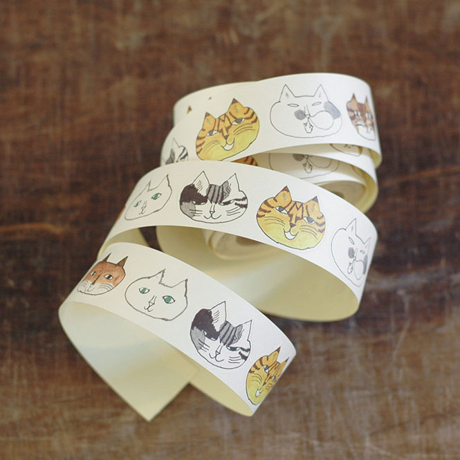 Toranekobonbon x Classiky: Roll Stickers (Cat)