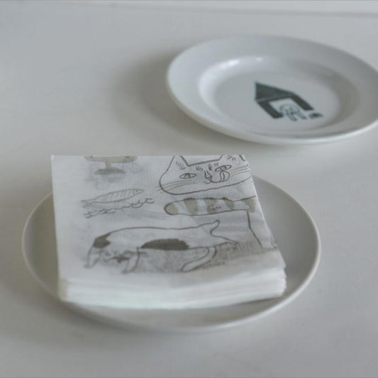 Toranekobonbon x Classiky: Cat Paper Napkins