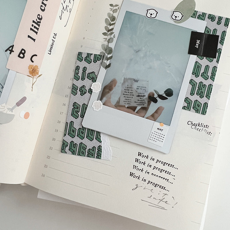 PC x Phavourite: 9pt.(2) Tiny Text Rubber Stamps [18 options]