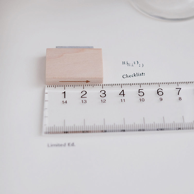 PC x Phavourite: 9pt.(2) Tiny Text Rubber Stamps [18 options]