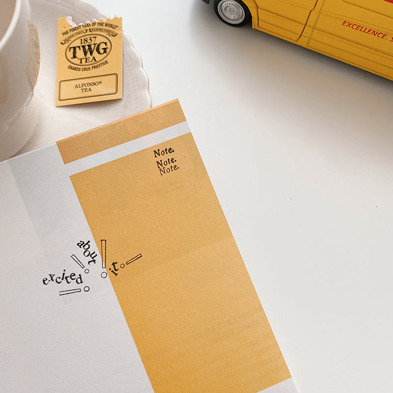 Phavourite: Thoughts in Silence Rubber Stamp [4 options]