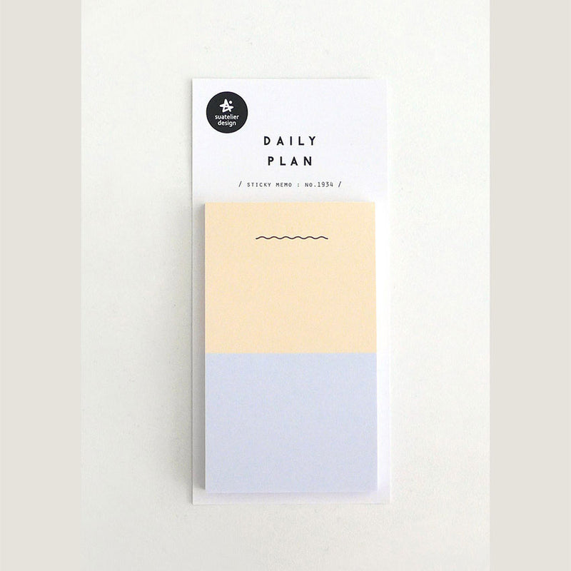 Suatelier: Sticky Memo (Daily Plan)